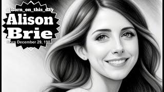 Alison Brie’s Journey Captured in Stunning AI Art | Born December 29