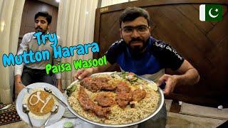 Hungry Habibi Restaurant in Karachi | Mutton Harara | Creamy Kunafa | Karachi Food Vlogs