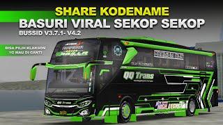 KODENAME BASURI SEKOP SEKOP | VIRAL DURASI 3 MENIT | BUSSID V3.7.1-V4.2