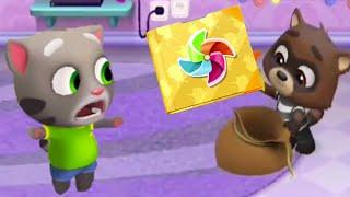 My Talking Tom Friends Spring update new Stickers Book Unlocked Gameplay Android ios