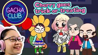 Cherry Goes Trick or Treating - Gacha Club Halloween