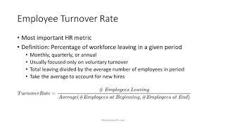 2 Minute Tutorial: How To Calculate Employee Turnover Rate