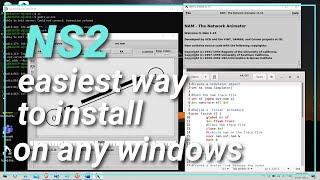 Install NS2 Network Simulator in windows