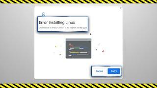 How To Fix Linux Terminal not Opening on Chromebook - 2022 Guide