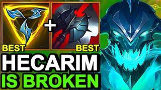 Wild Rift China Hecarim Jungle - TIER S BROKEN HECARIM BUILD RUNES - Arcade Hecarim Wild Rift Skin