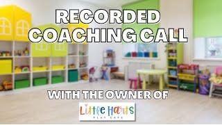 Indoor Playground Owner Business Coaching Call With Little Harts Play Cafe Owner Jessica!
