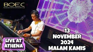 DJ FREDY LIVE AT ATHENA 13 NOVEMBER 2024 MALAM KAMIS