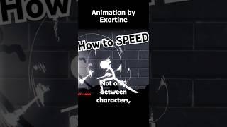 How to animate SPEED