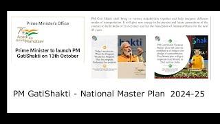 PM GATI SHAKTI | 100 lakh Crore Project | All About This Project.@bankorium