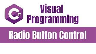 Visual Programming (C#) Radio Button Control  (Urdu/Hindi)