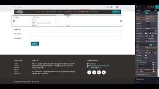 Create Web Form and Record Data in #odoo backend | Create Task in Project | Create New Customer