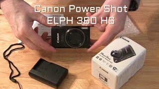 Canon Power Shot ELPH 360 HS Demo With Pictures And Video