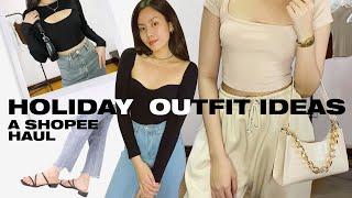 12.12 Shopee Haul! 7 SEXY BUT CLASSY Holiday OOTDs! | Kat Cruz