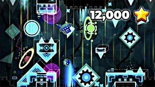 Geometry Dash | 12,000 Stars : "Left Behind" by CarlosArt16 (Hard Demon)