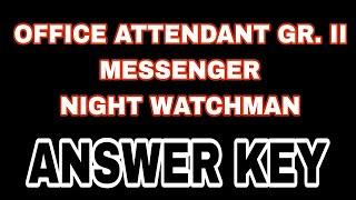 | OFFICE ATTENDANT GR.II / MESSENGER/ NIGHT WATCHMAN| KERALA PSC MAIN EXAM 2024| PREVIOUS QUESTION |