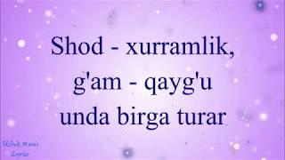 Sevara Nazarxon & Shahzod guruhi -  Bir kam dunyo (Lyrics)