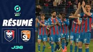 STADE MALHERBE CAEN - STADE LAVALLOIS MFC (1 - 0) - Résumé - (SMC - Laval) / 2023-2024