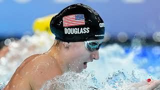 Kate Douglass Wins 1st Gold Medal in 200m Breaststroke Final at Paris Olympics (Aug. 1, 2024)