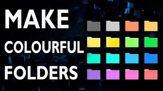 How to make rainbow folders In all windows PC.