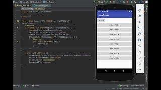 How To Generate Dynamic Button in android