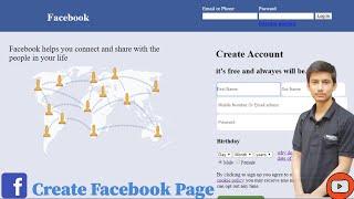 How to Create Facebook Login Page By Using HTML and CSS in Hindi || Urdu.