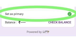How To Change Primary Bank (Default Bank) Account In PhonePe | How To Set Default Bank In PhonePe