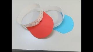 How to make a paper cap for children | easy paper cap