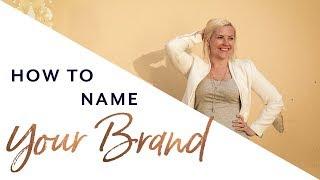 Naming a Business - Ideas and Tips for Choosing Names