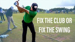 CHANGE YOUR GOLF SWING OR BEND YOUR GOLF CLUBS