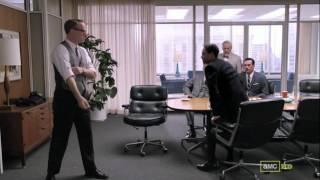 Mad Men Season 5 Episode 5 Lane Pryce Fights Peter Campbell