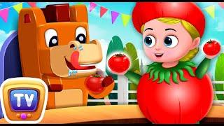 The Vegetable Friends Dance Party with Baby Taku - ChuChu TV Baby Nursery Rhymes for Infants