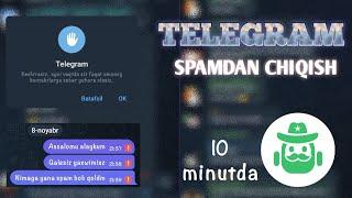 TELEGRAMDAN 1 YILLIK SPAMDAN CHIQDIM