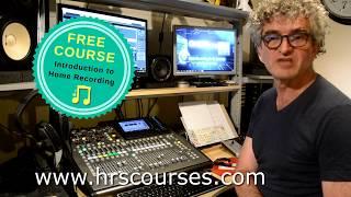 HRS Courses - Home Recording Studio Courses