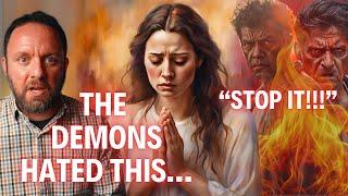 This Simple prayer Inflicted Intense Pain to Her Demons…True Deliverance Story!!!