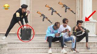 Fake Firing Prank | Fake G-U-N Shot Prank On Public Reaction | Awesome Reaction