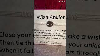 Handcrafted Jewelry - Wish Anklets