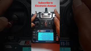 How to use Flysky I6 radio transmitter and receiver #radio #transmitter #receiver