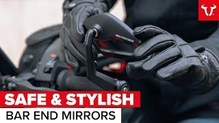 SW-MOTECH's Bar End Mirrors for motorcycles