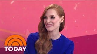 Jessica Chastain Explains Viral Video Of Oscar Isaac Kissing Her Elbow