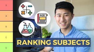 Ranking School Subjects (Tier List) | What are the best and worst Subjects?
