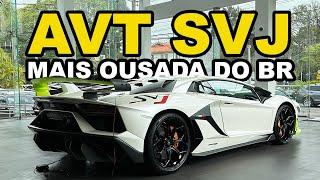 The most BOLD Lamborghini AVENTADOR SVJ in BRAZIL!