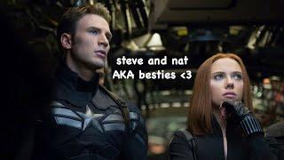 steve and natasha being a comedic duo