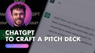 Craft Your Winning Pitch Deck with ChatGPT