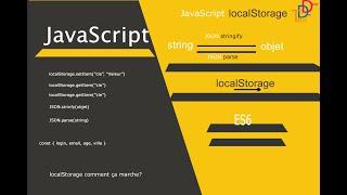 7- JavaScript ES6 - localstorage javascript