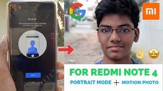 Pixel 2 Portrait Mode (Background Defocus) in Redmi Note 4| Easiest way!