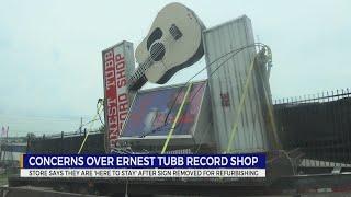 Broadway's historic Ernest Tubb Record Shop undergoing renovations