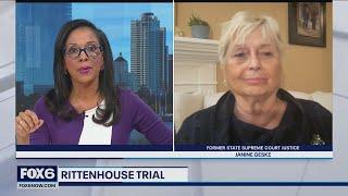 Former Justice Janine Geske speaks on Rittenhouse trial | FOX6 News Milwaukee