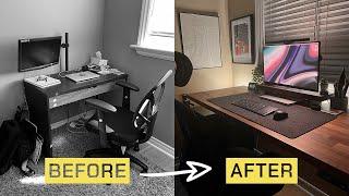 My simple and budget friendly desk makeover 2023