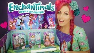 NEW ENCHANTIMALS DOLLS from Mattel! Unboxing