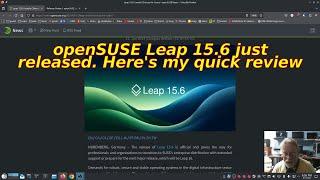 OpenSUSE Leap 15.6 just released, here's my take on the KDE plasma version